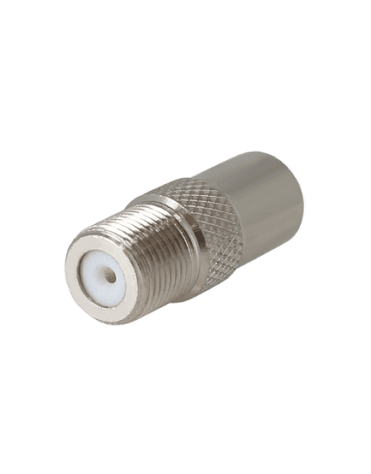 Adaptateur F femelle / coaxial IEC mâle