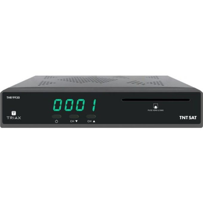 Récepteur TNTSAT Triax THR9930 avec carte TNTSAT valable 4 ans