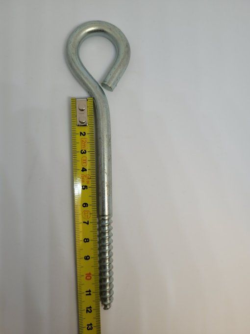 Piton haubanage 15 cm