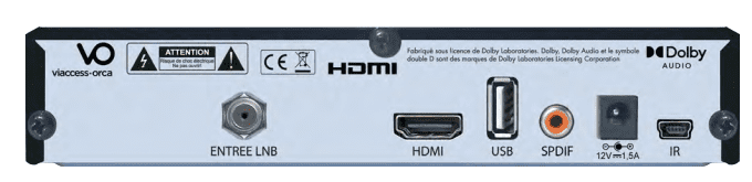 Récepteur satellite Servimat Sirius 4K